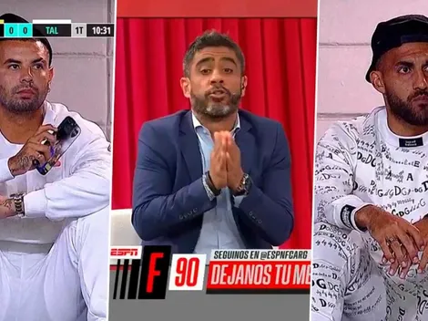 Bulos explotó y criticó a Cardona y Wanchope Ábila: "Van a una platea a vestirse de manera ridícula"