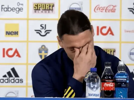 Video: Ibrahimovic se emocionó hasta las lágrimas en su vuelta a la selección de Suecia