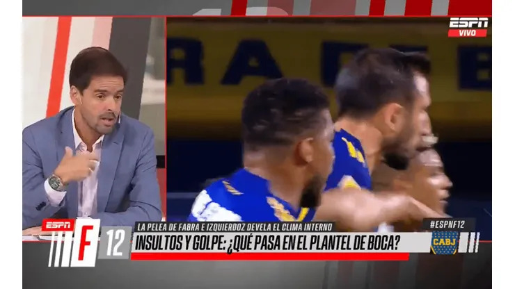 En F12 contaron qué piensan en Boca de Izquierdoz: “Está muy vigilante”