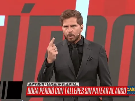 Vignolo como nunca lo vimos: destruyó a Fabra, Wanchope y Russo tras la derrota de Boca