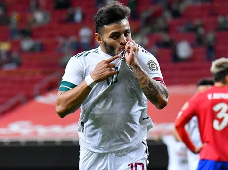 Alexis Vega calentó la previa ante Estados Unidos