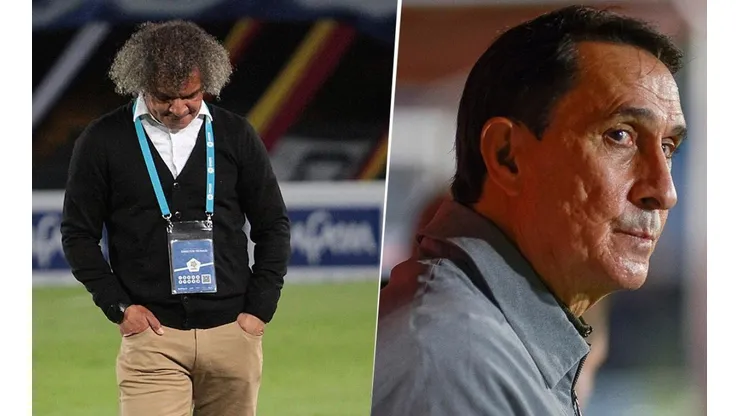 Alberto Gamero y Alexandre Guimaraes.