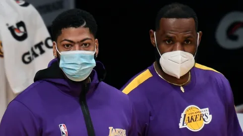 Anthony Davis y LeBron James