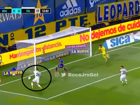 Horror en la salida de Boca y Auzqui, que pertenece a River, adelantó a Talleres