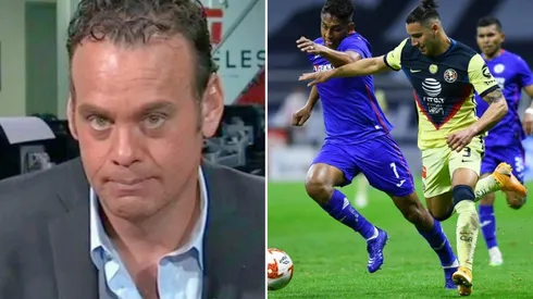 David Faitelson opina sobre Club América y Cruz Azul.