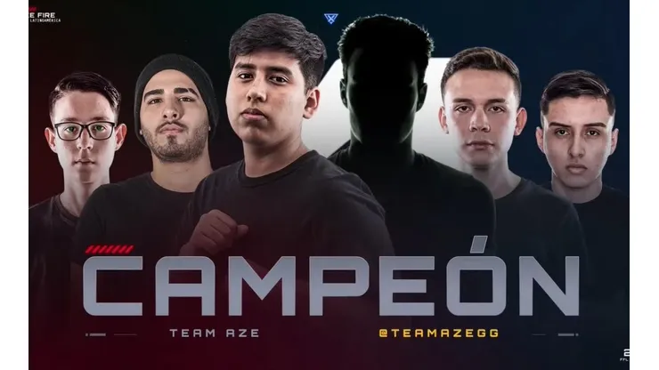 Team Aze conquista la Free Fire League Latinoamérica frente a más de 2 millones de espectadores