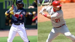 Ronald Acuña Jr. y Mike Trout
