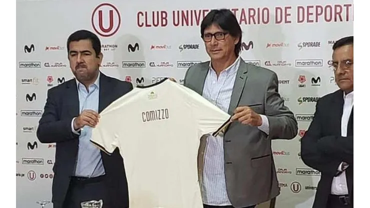 Ángel Comizzo vive su tercera etapa en Universitario de Deportes.