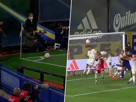 Video: sacan a la luz que el gol de Boca tendría que haber sido anulado