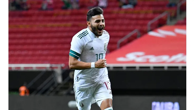 Gol de Alexis Vega para México
