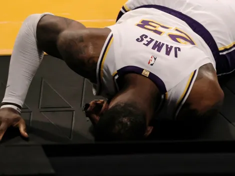 El mensaje que le enviaron a Dios por la lesión de LeBron James