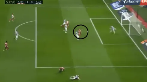 El tanto de Luis Suárez.