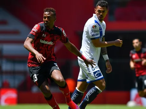 ¡Partidazo en el Nemesio Díez! Toluca y Puebla igualaron por 4-4
