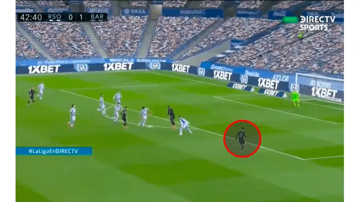 Messi asistió a Dest, que pasó como Dani Alves y metió el 2 a 0
