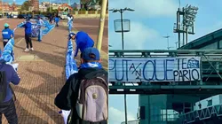 Muy caliente: la pancarta en el Campín en contra de Nacional y uno de sus ídolos