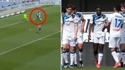 A pura potencia: tremendo gol del 'Toro' Duvan Zapata a Hellas Verona