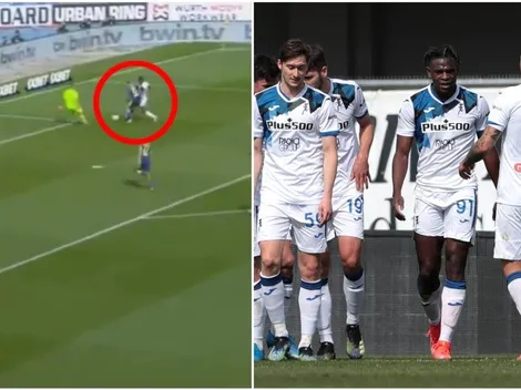 A pura potencia: tremendo gol del 'Toro' Duvan Zapata a Hellas Verona