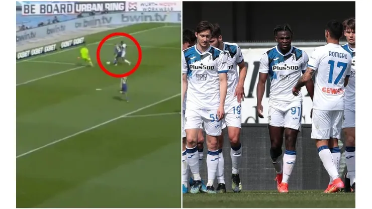 A pura potencia: tremendo gol del 'Toro' Duvan Zapata a Hellas Verona