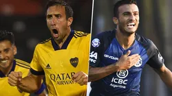 Carlos Izquierdoz y Guilherme Parede, Copa de la Liga Profesional (Foto: Getty Images)
