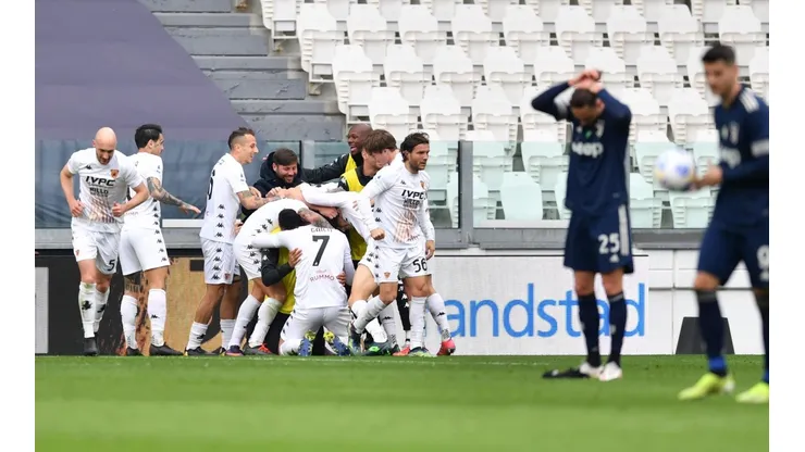 Con gol de Gaich, Benevento amargó a la Juventus por la Serie A