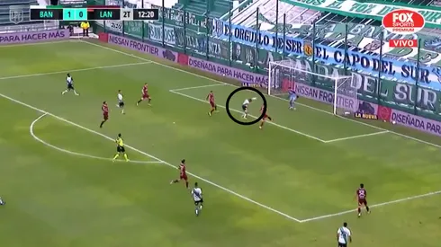 El golazo de cabeza de Luciano Pons.