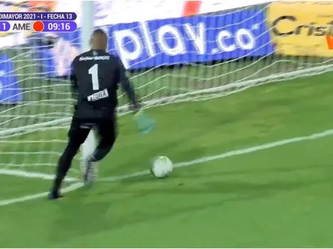 Video: por pocos centímetros Joel Graterol casi comete el fail del año