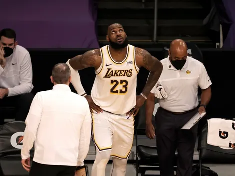VIDEO: LeBron James se lesiona y enciende las alarmas en Los Angeles Lakers y la NBA