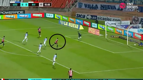 El gol de Rafael Santos Borré.