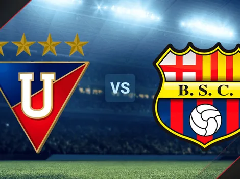 Liga de Quito vs. Barcelona SC EN VIVO ONLINE por la LigaPro de Ecuador