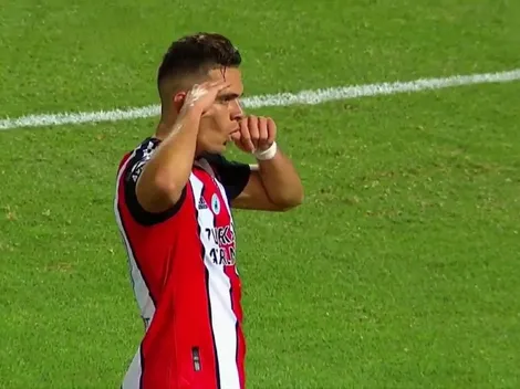 La defensa de Godoy Cruz está en un cumpleaños y Borré clavó el tercero de River