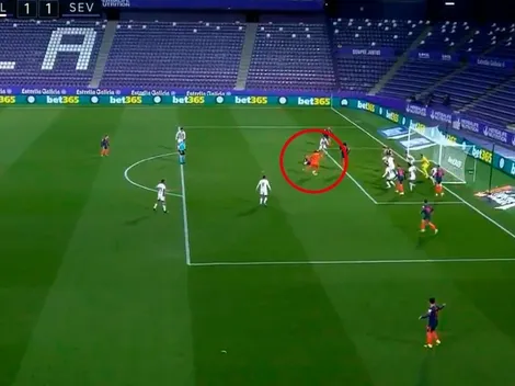 Épico: Bono, arquero del Sevilla, empató el partido contra Valladolid en la última jugada