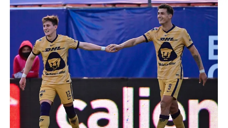 Juan Ignacio Dinenno anotó un penal clave para Pumas UNAM.