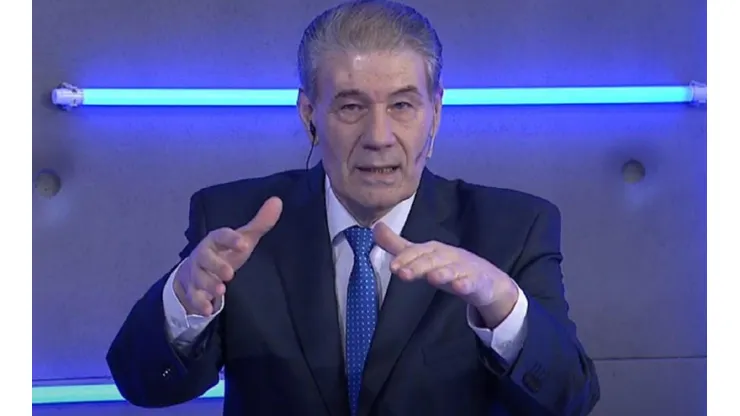 Víctor Hugo Morales, experimentado relator y periodista.
