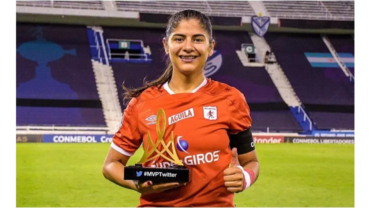 Acá puede votar por Catalina Usme como mejor jugadora de la Copa Libertadores