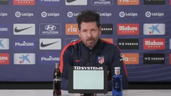 Simeone, autocrítico: "Acá el que tiene que mejorar soy yo"