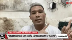 "Profe, aquí estoy": Teófilo Gutiérrez no pierde la esperanza de la Selección