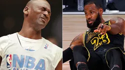 Michael Jordan y LeBron James