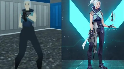 Recrean VALORANT pero... ¡Como un juego para la Nintendo 64!