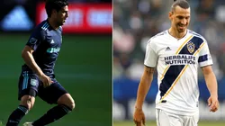 Carlos Vela y Zlatan Ibrahimovic