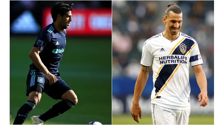 Carlos Vela y Zlatan Ibrahimovic