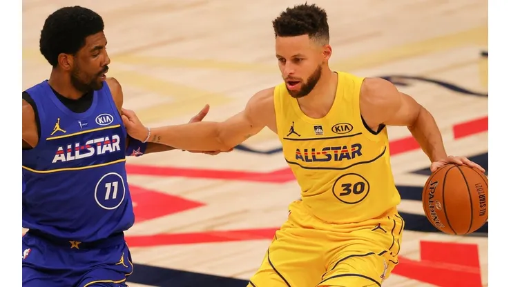Kyrie Irving y Stephen Curry