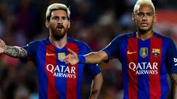 Lionel Messi y Neymar