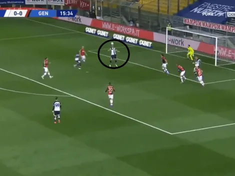 Video: Pellè la paró de pecho y metió un golazo infernal de chilena para Parma