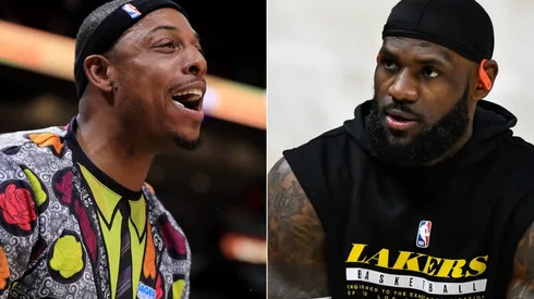 Paul Pierce y LeBron James