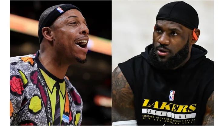 Paul Pierce y LeBron James