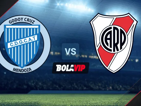 Día y horario de Godoy Cruz vs. River Plate por la Copa de la Liga Profesional