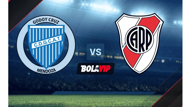 Día y horario de Godoy Cruz vs. River Plate por la Copa de la Liga Profesional