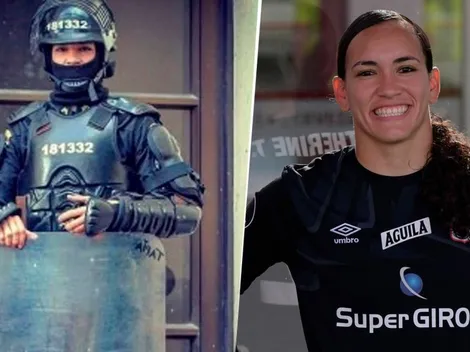 Del Esmad a ser figura en la Libertadores: la historia de la portera de América femenino