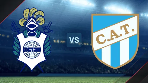 Gimnasia LP vs. Atlético Tucumán por la Copa de la Liga Profesional.