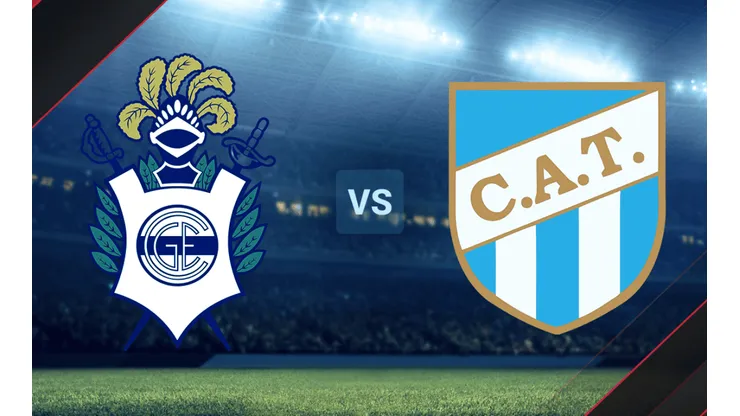 Gimnasia LP vs. Atlético Tucumán por la Copa de la Liga Profesional.